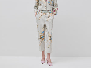 Floral trousers