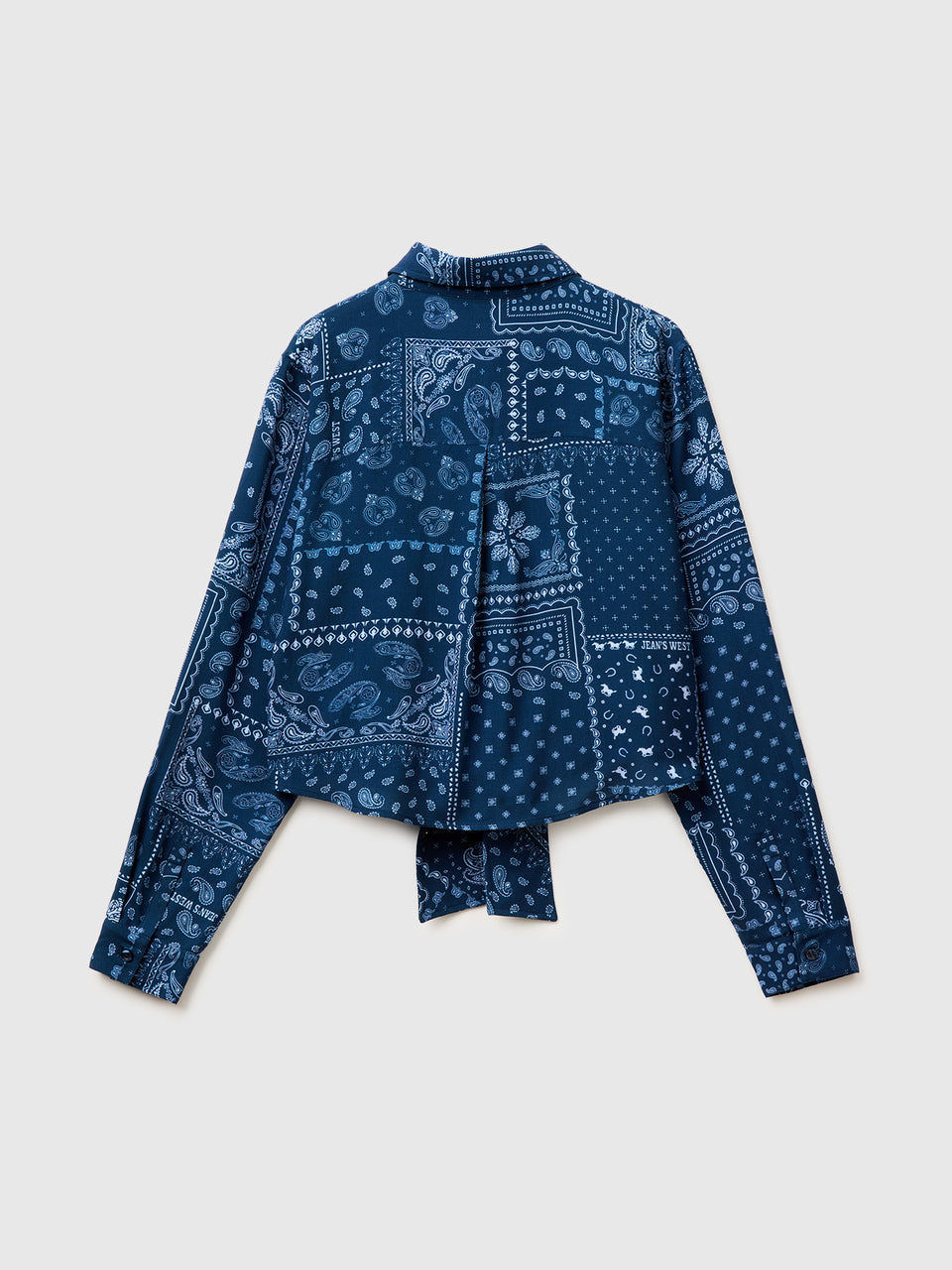 Camisa com estampa bandana e nó - ucb_image_BS