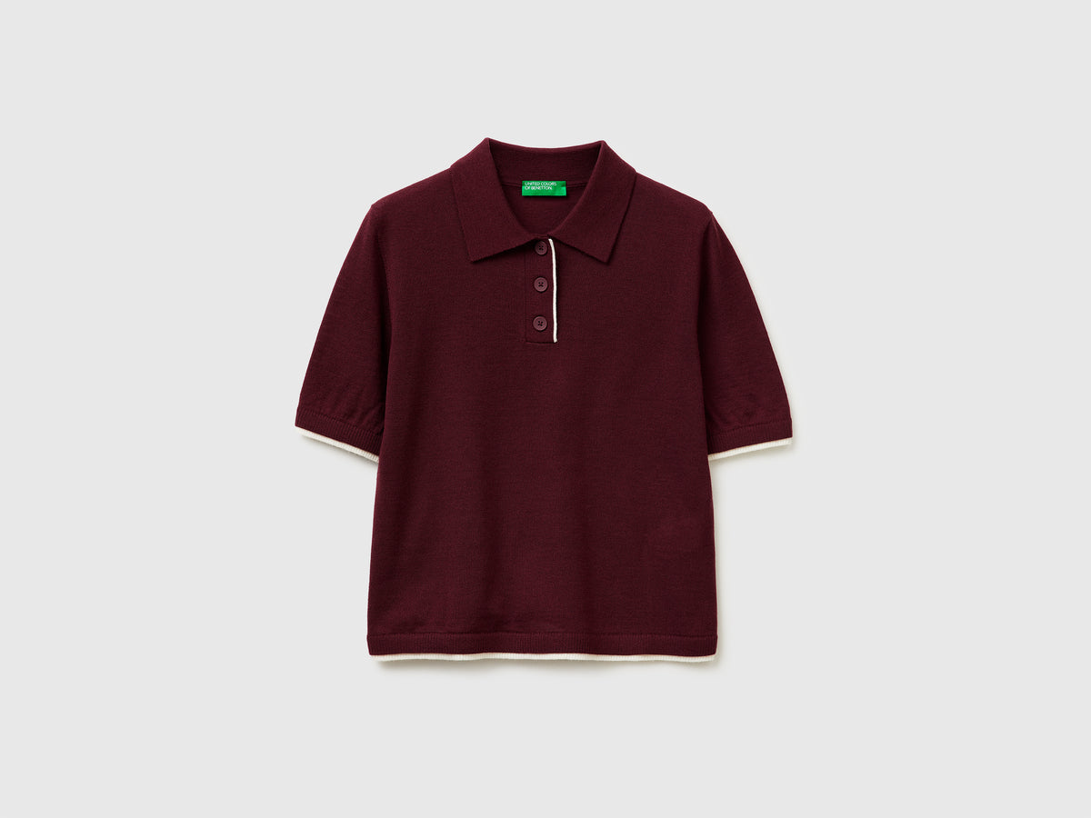 100% Merino wool polo shirt - ucb_image_FS