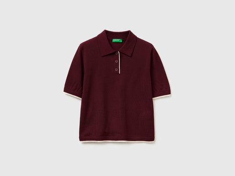 100% Merino wool polo shirt - ucb_image_FS