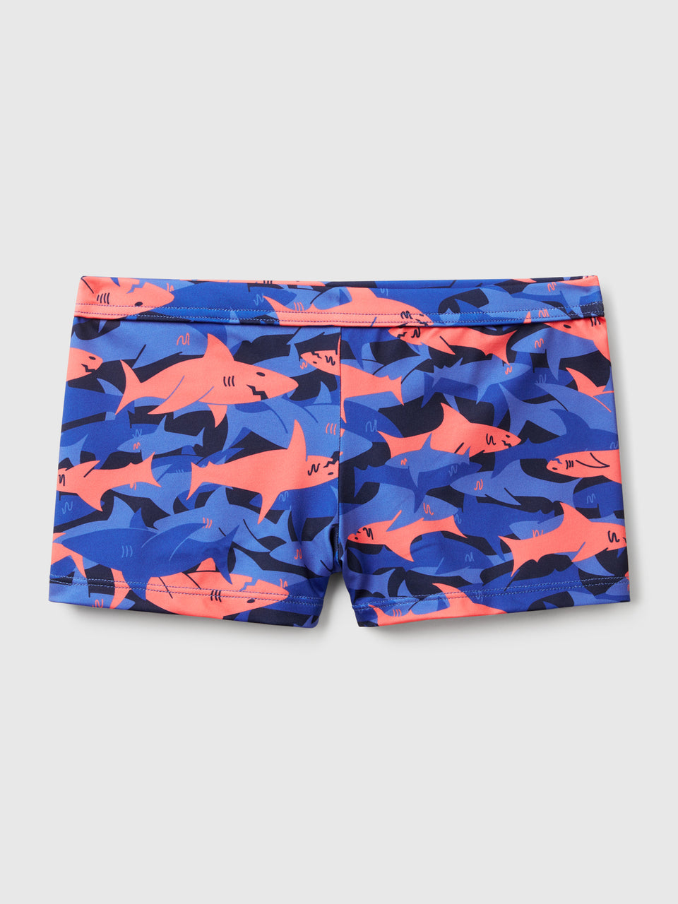 Boxers de banho com estampa de tubarões - ucb_image_FS