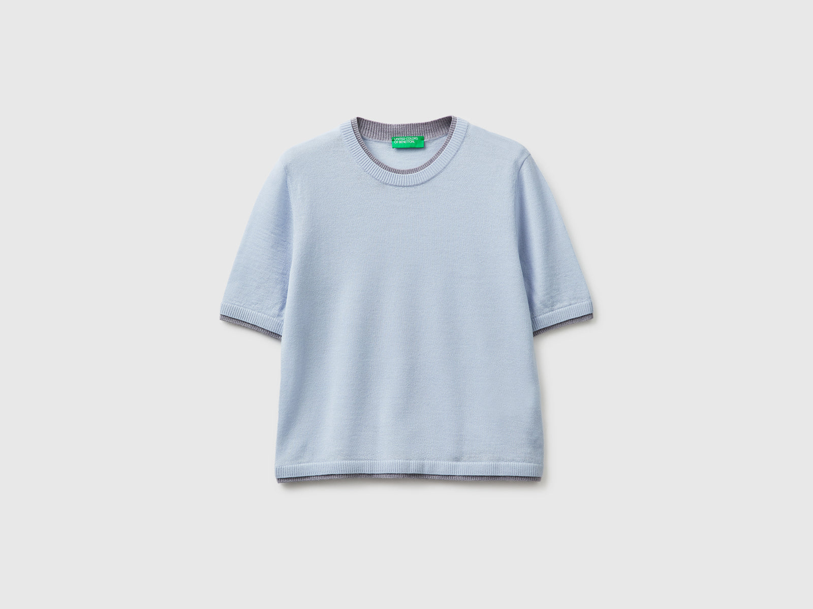 100% Merino wool short-sleeved shirt - ucb_image_FS