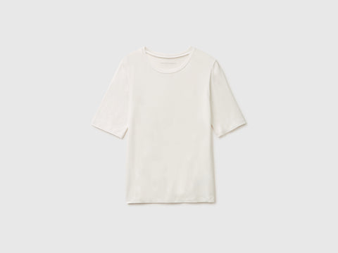 T-shirt in silk blend - ucb_image_FS