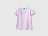 T-shirt com logótipo glitter em algodão orgânico - ucb_image_FS