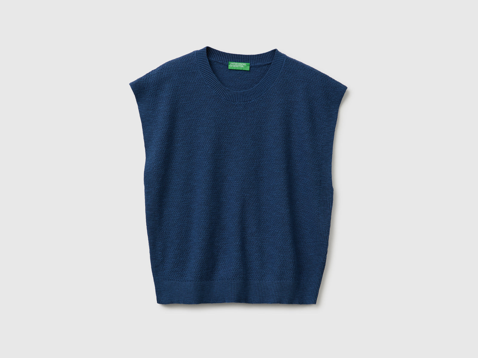 Camisola sem mangas em mistura de linho - ucb_image_FS