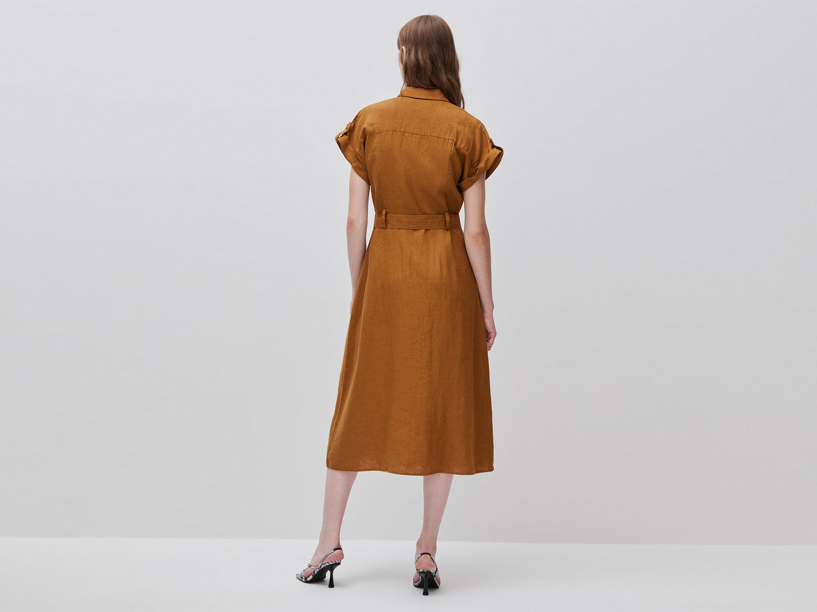 Chemise midi em linho puro - ucb_image_B