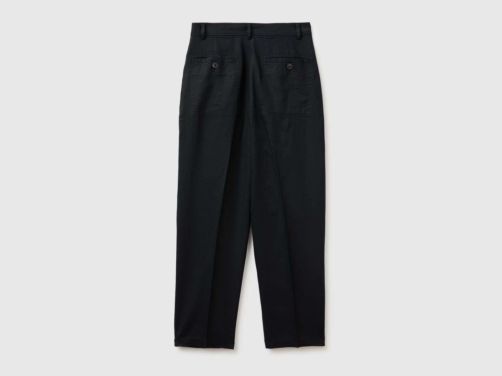100% linen straight trousers - ucb_image_BS