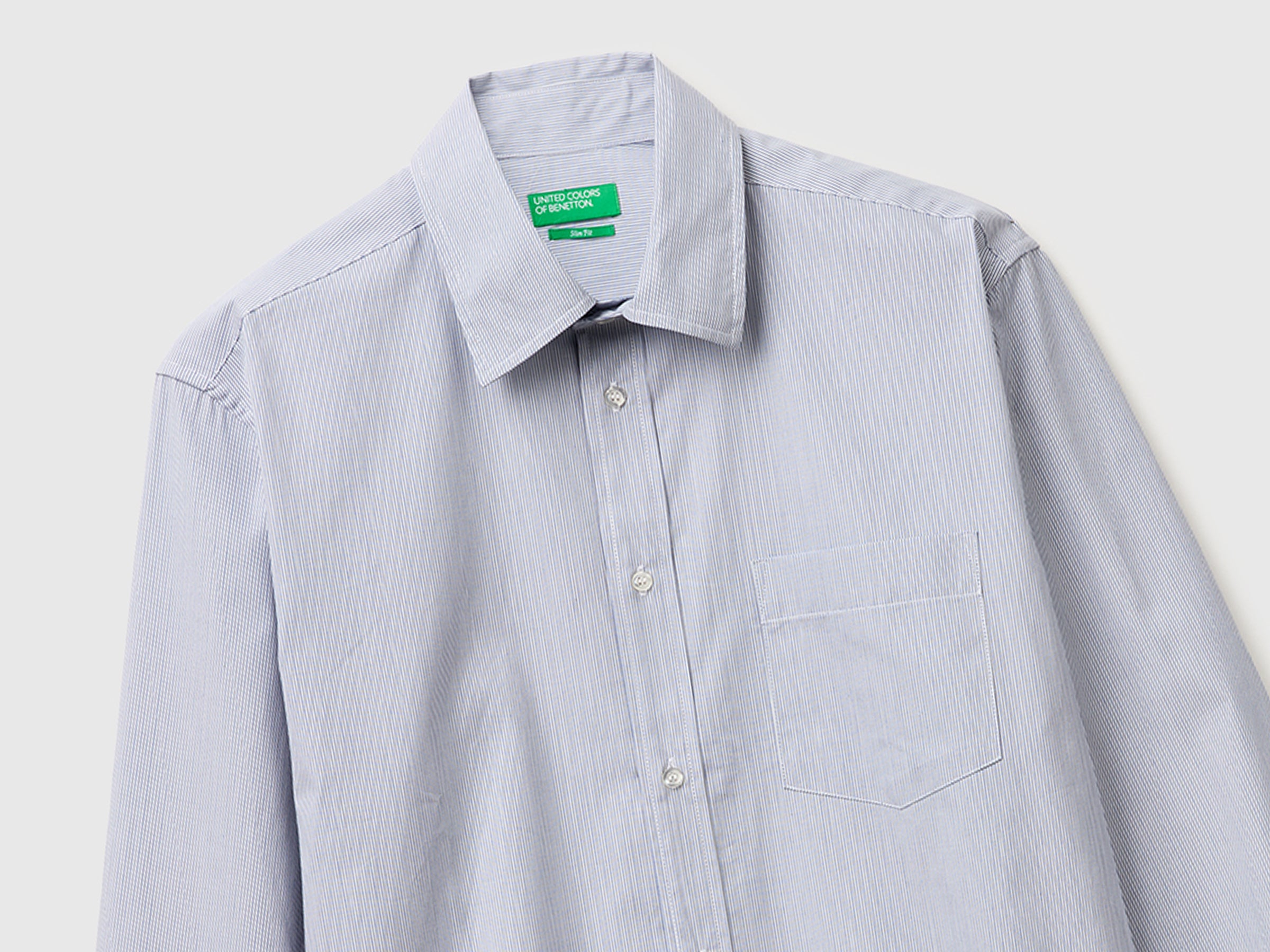 Slim fit shirt with pocket - ucb_image_DS1