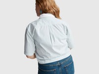 Camisa às riscas em algodão puro - ucb_image_FY