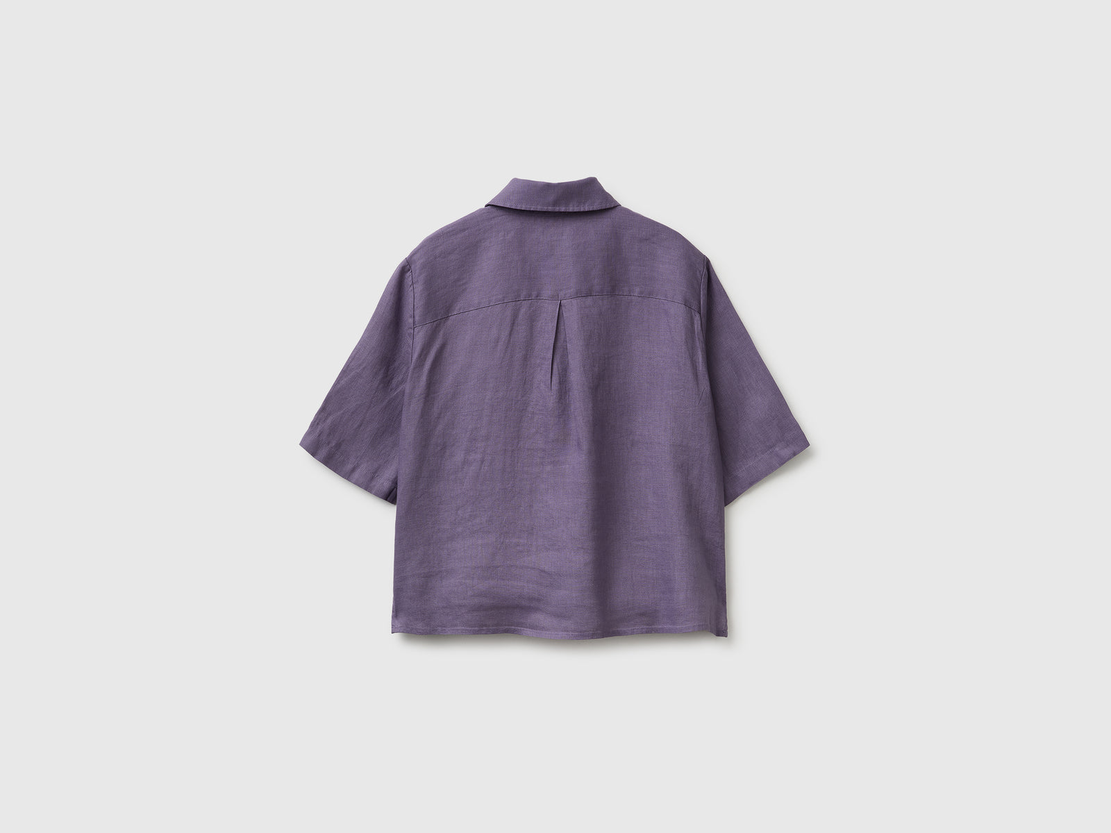 Short shirt in pure linen - ucb_image_BS