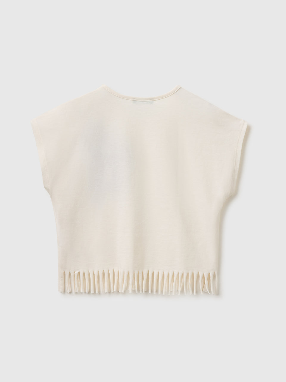 T-shirt with fringes and embroidery - ucb_image_BS