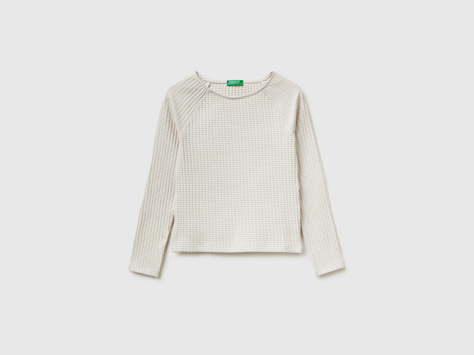 Ribbed boat neck T-shirt - ucb_image_FS