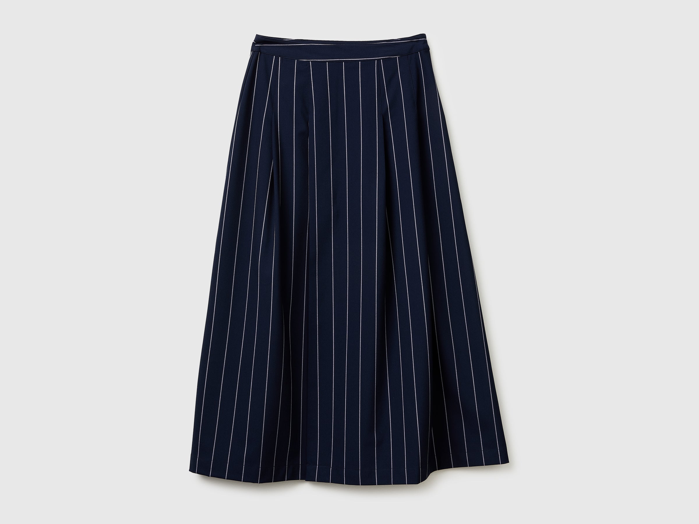 Pinstriped skirt with slit - ucb_image_FS
