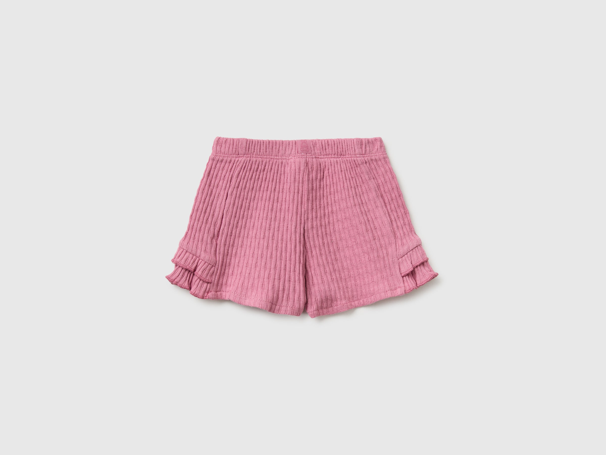 Pure cotton shorts with ruffles - ucb_image_BS