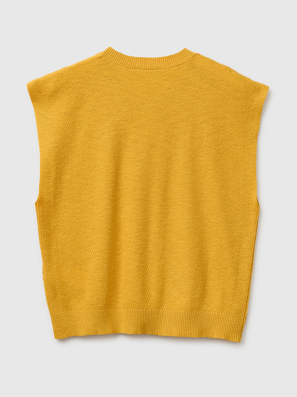 Sleeveless linen blend sweater - ucb_image_BS