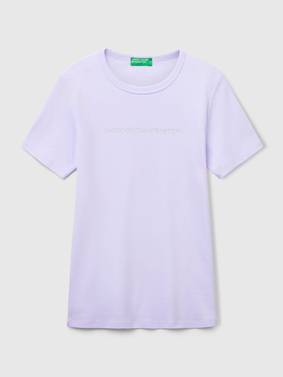 T-shirt 100% algodão com estampa logótipo glitter - ucb_image_FS