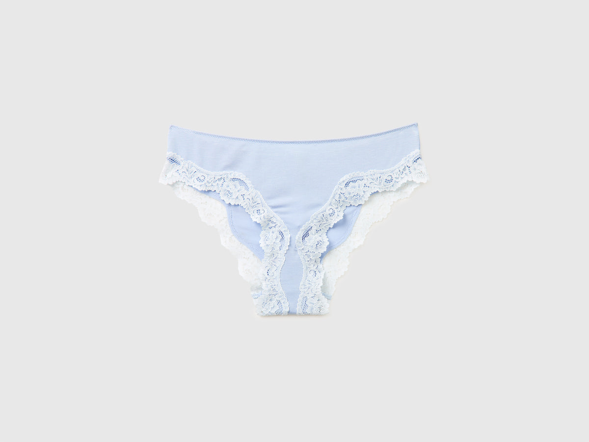 Classic silk blend briefs with lace - ucb_image_FS