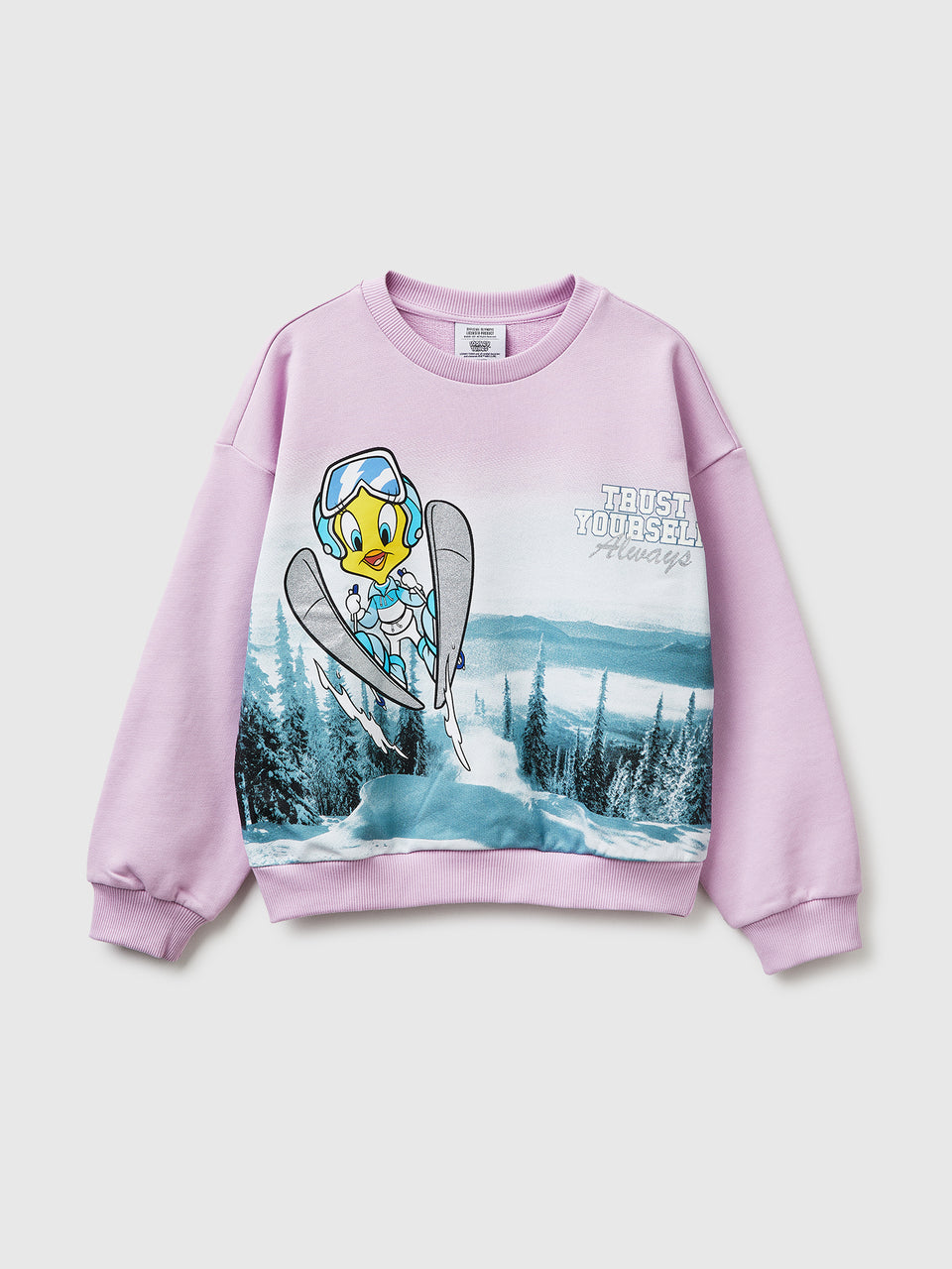 Looney Tunes x Olympic Collection lilac sweatshirt - ucb_image_FS