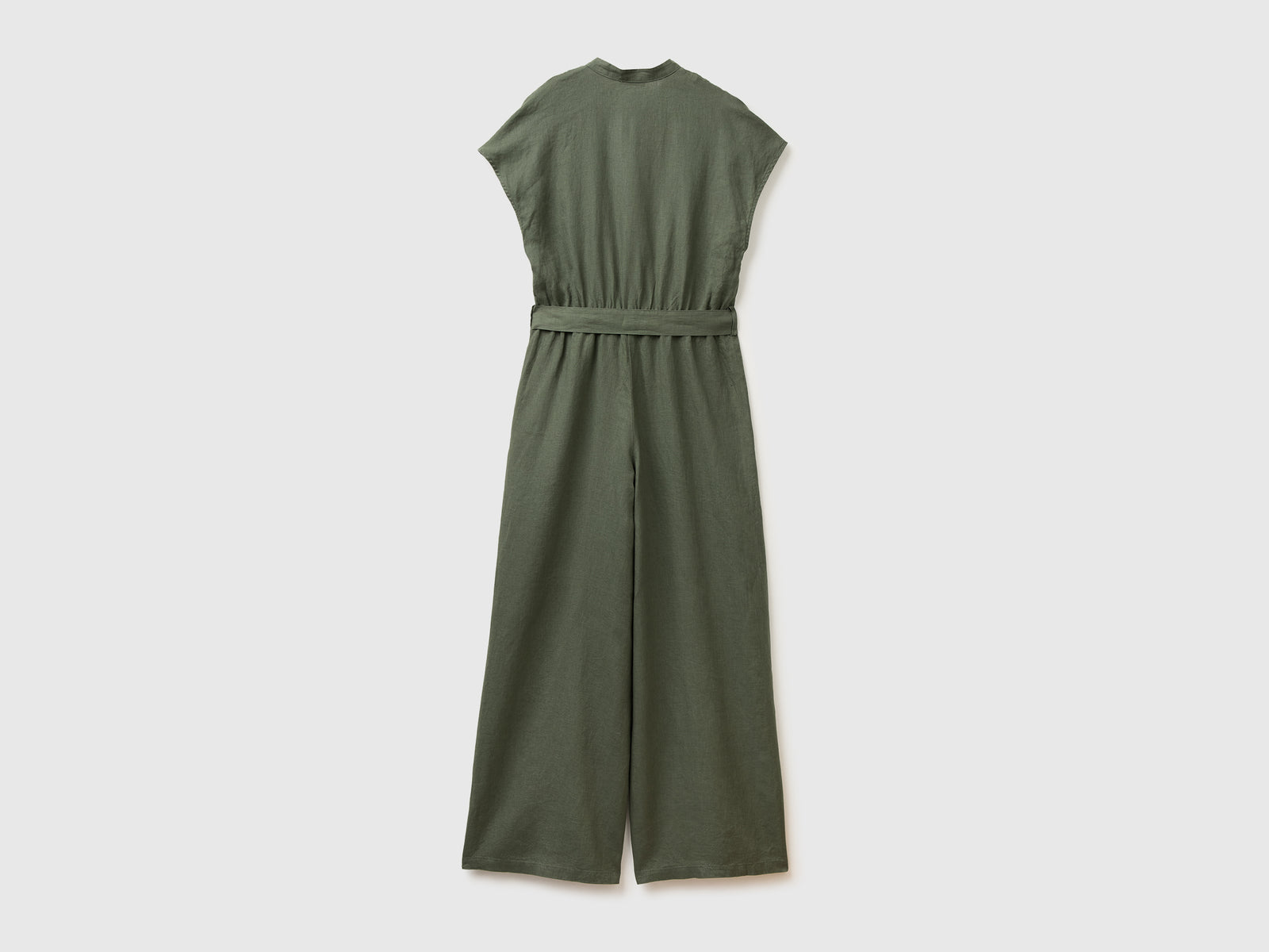 100% linen crossover jumpsuit - ucb_image_BS