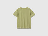 Organic cotton T-shirt with logo print - ucb_image_BS