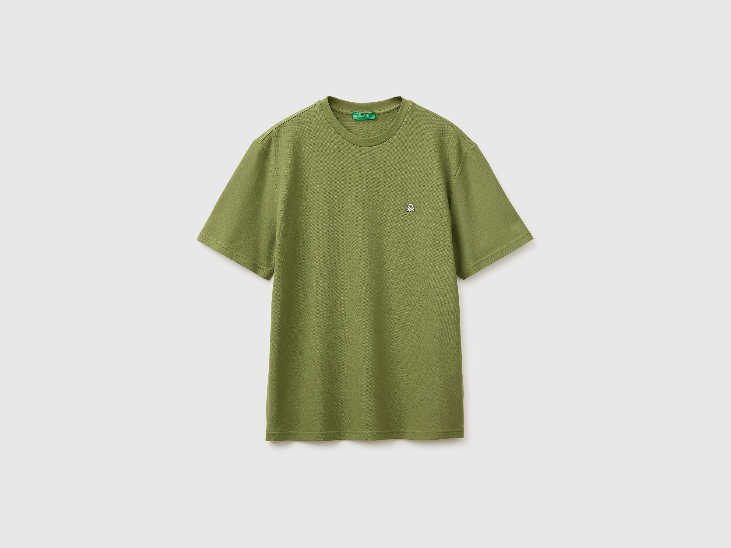 Organic cotton piquet T-shirt - ucb_image_FS