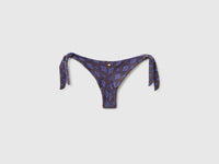 Cueca de biquíni com estampado étnico e lurex - ucb_image_BS