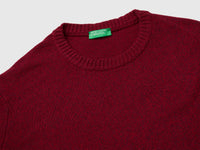 Camisola de gola redonda em mistura de lã e caxemira - ucb_image_DS1