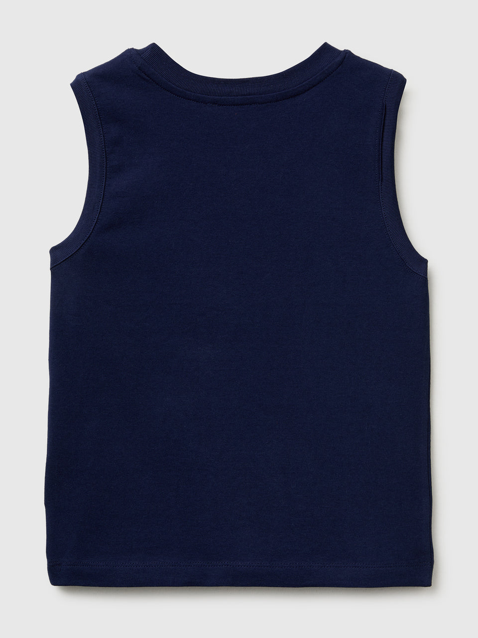 Organic cotton tank top with logo print - ucb_image_BS