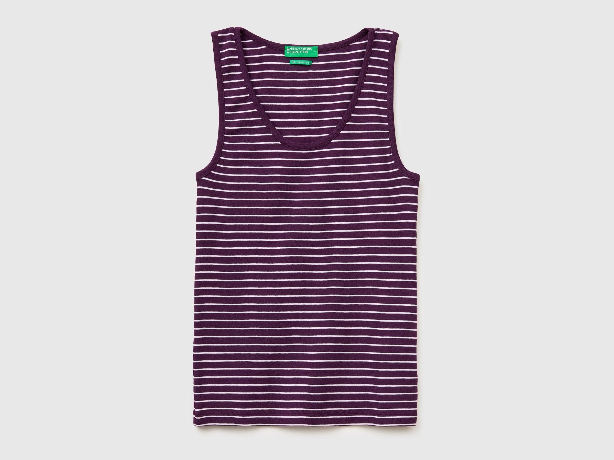 Striped tank top in pure cotton - ucb_image_FS