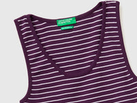 Striped tank top in pure cotton - ucb_image_DS1