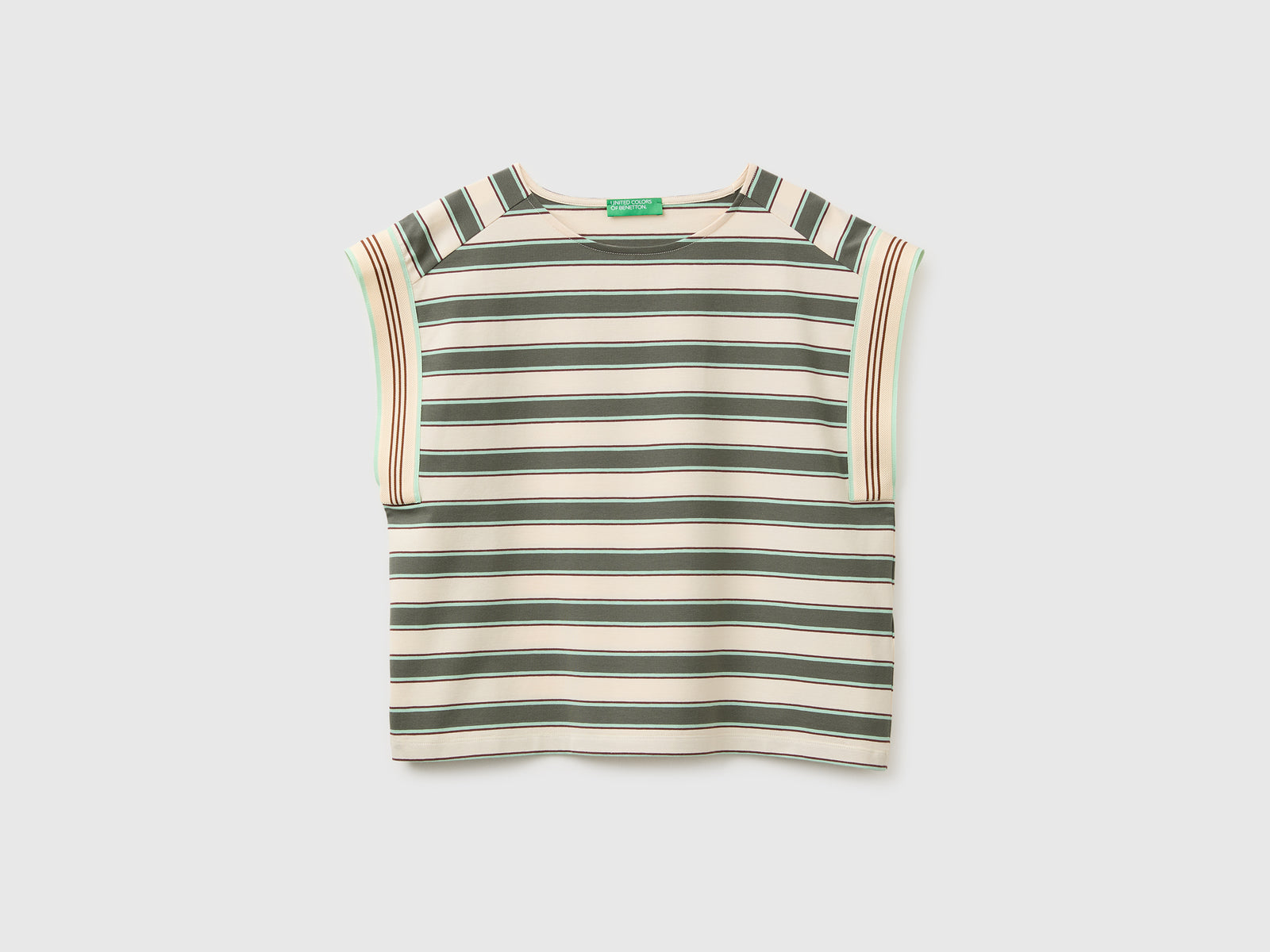 Striped sleeveless T-shirt - ucb_image_FS