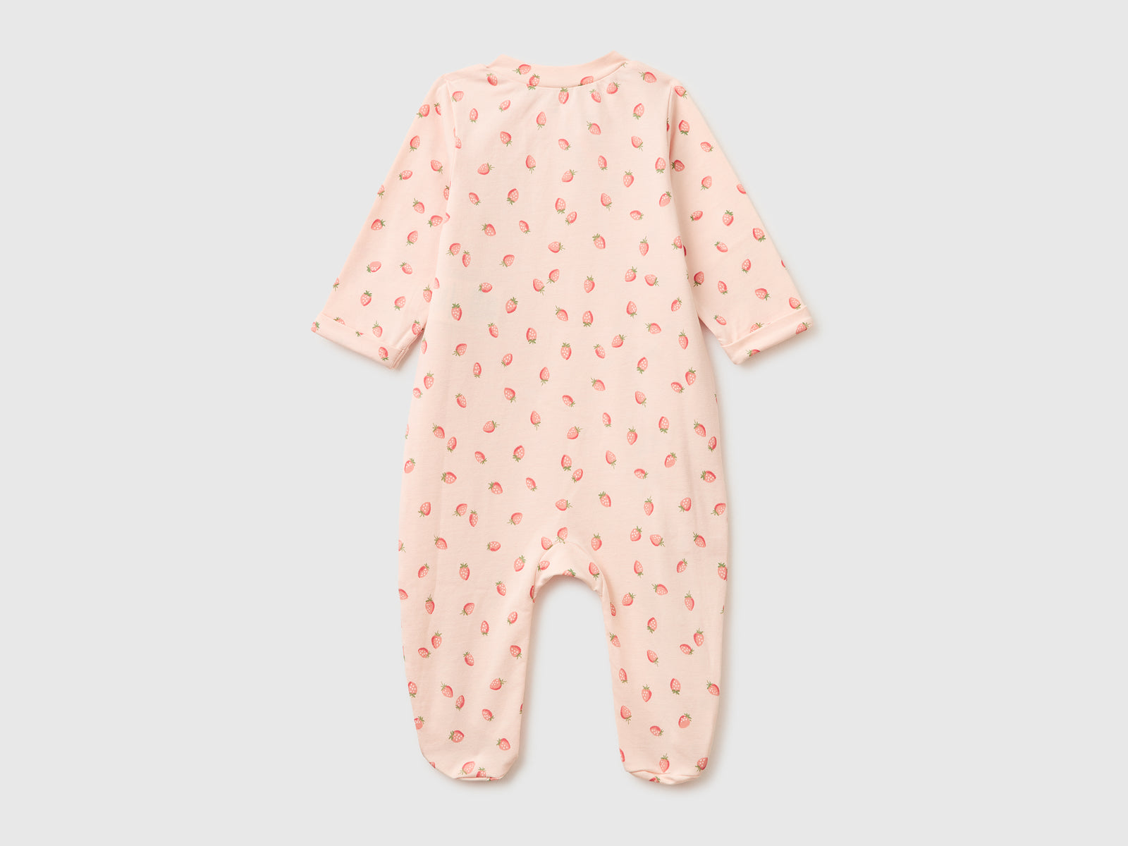 Patterned onesie in stretch organic cotton - ucb_image_BS