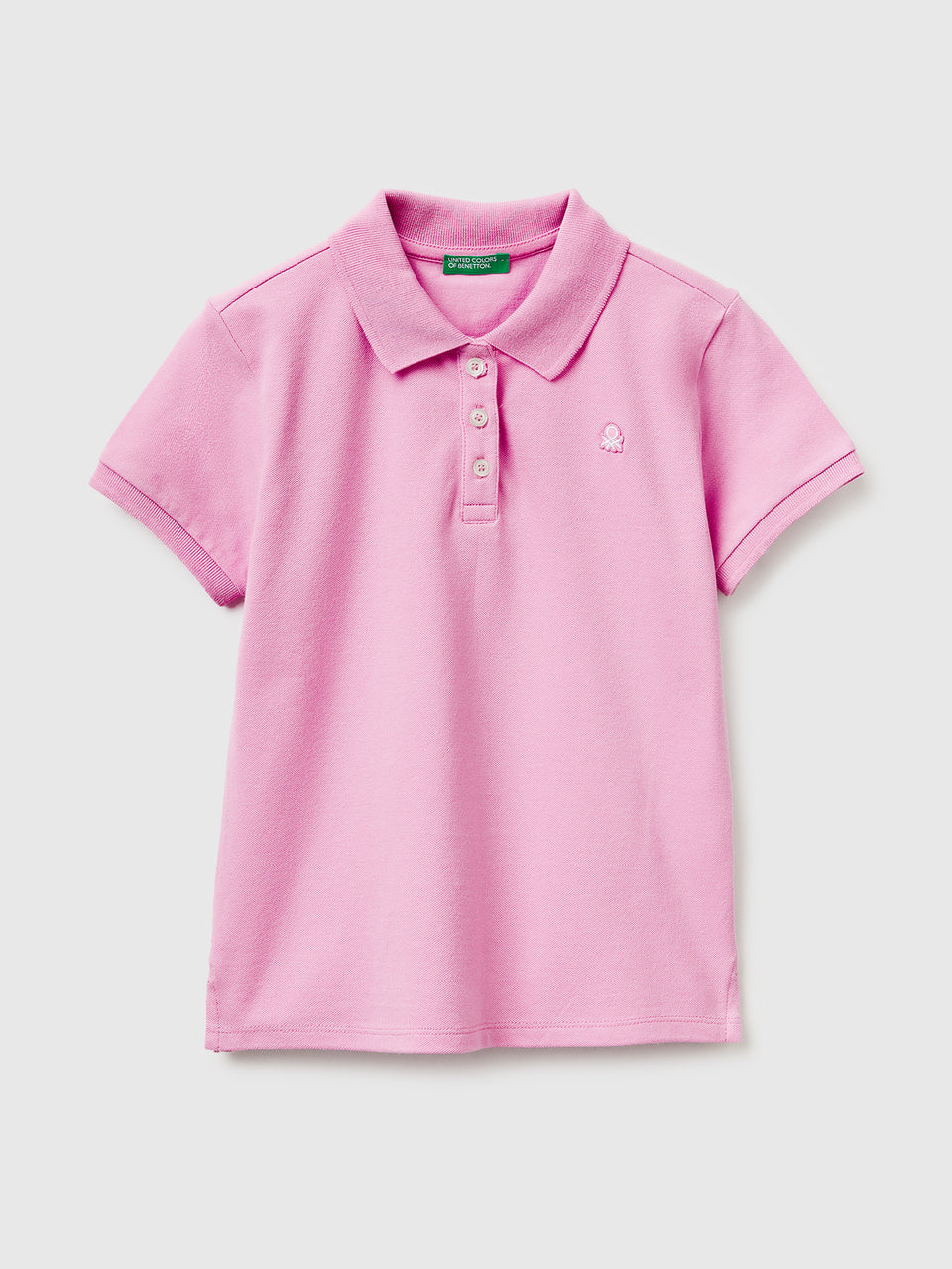 Short sleeve polo in cotton - ucb_image_FS