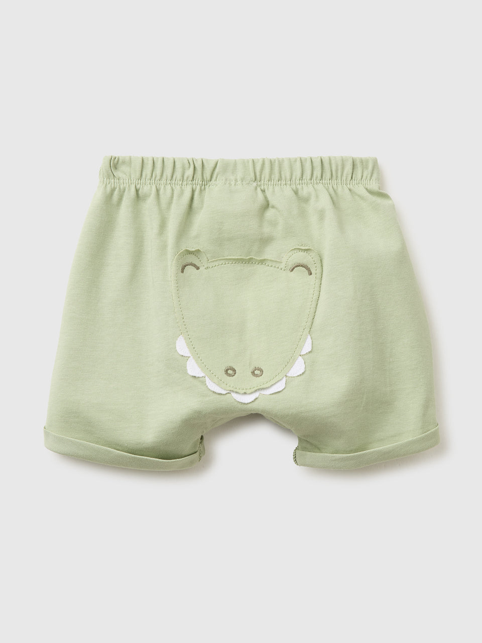 Shorts with animal embroidery - ucb_image_BS