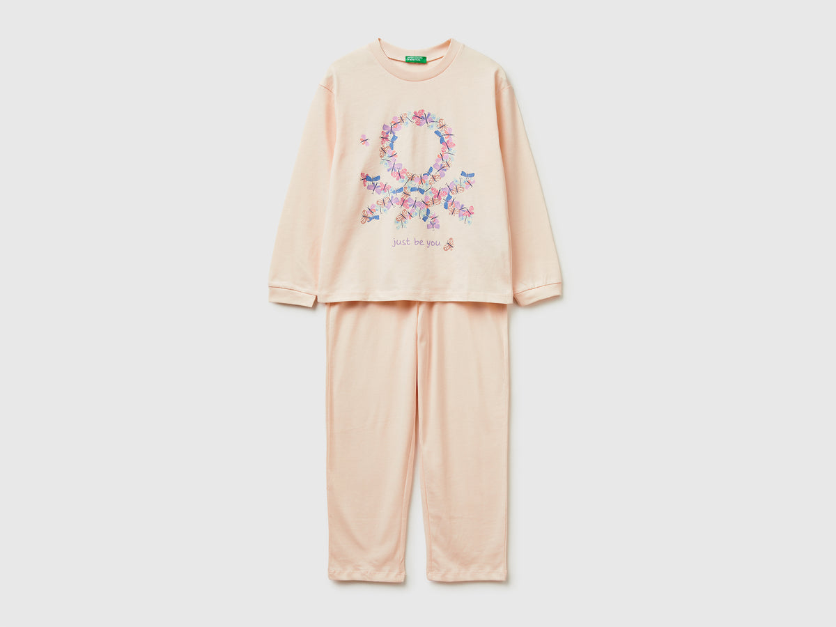 Soft pyjamas with logo print - ucb_image_FS