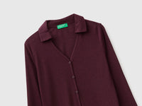Camisola estilo polo em canelado com botões - ucb_image_FY