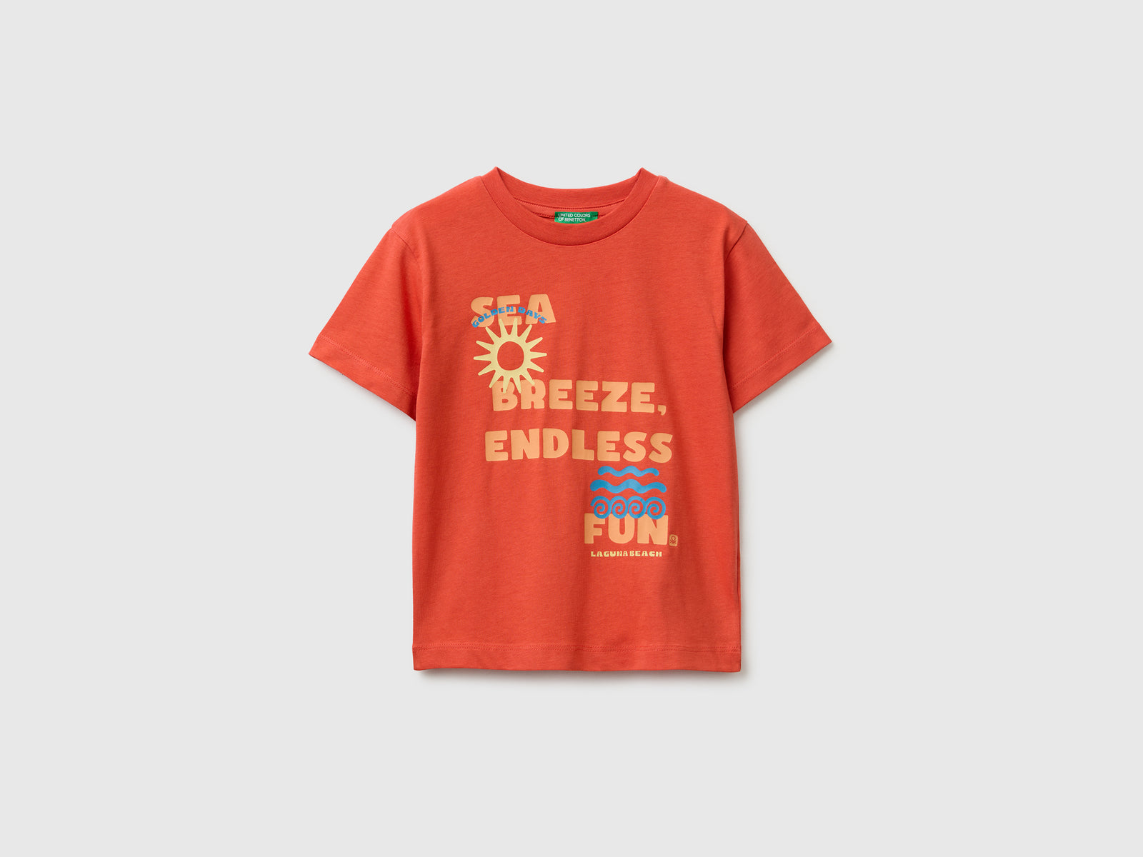 Crew neck T-shirt with print - ucb_image_FS