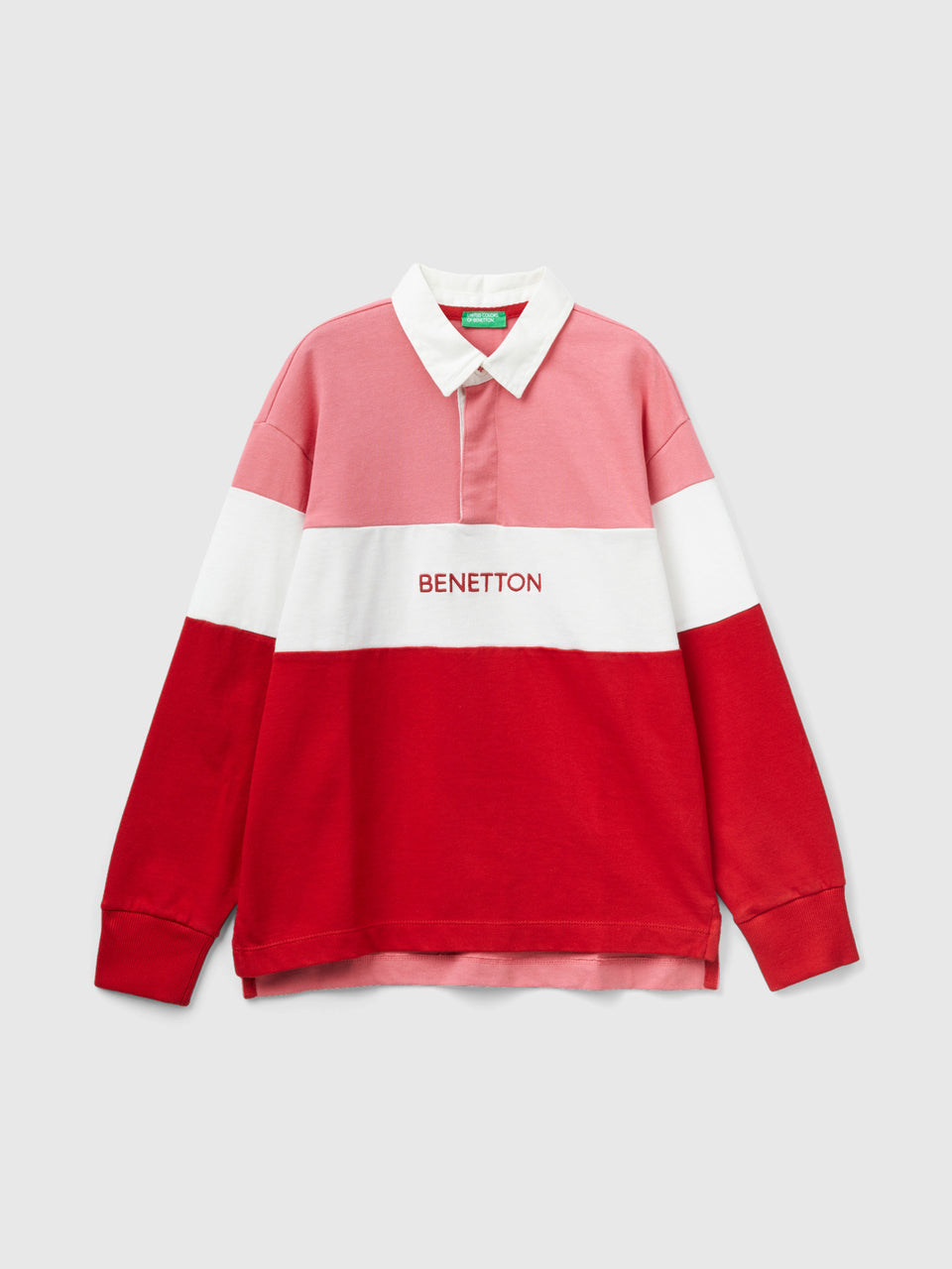 Polo vermelho e rosa regular fit - ucb_image_FS