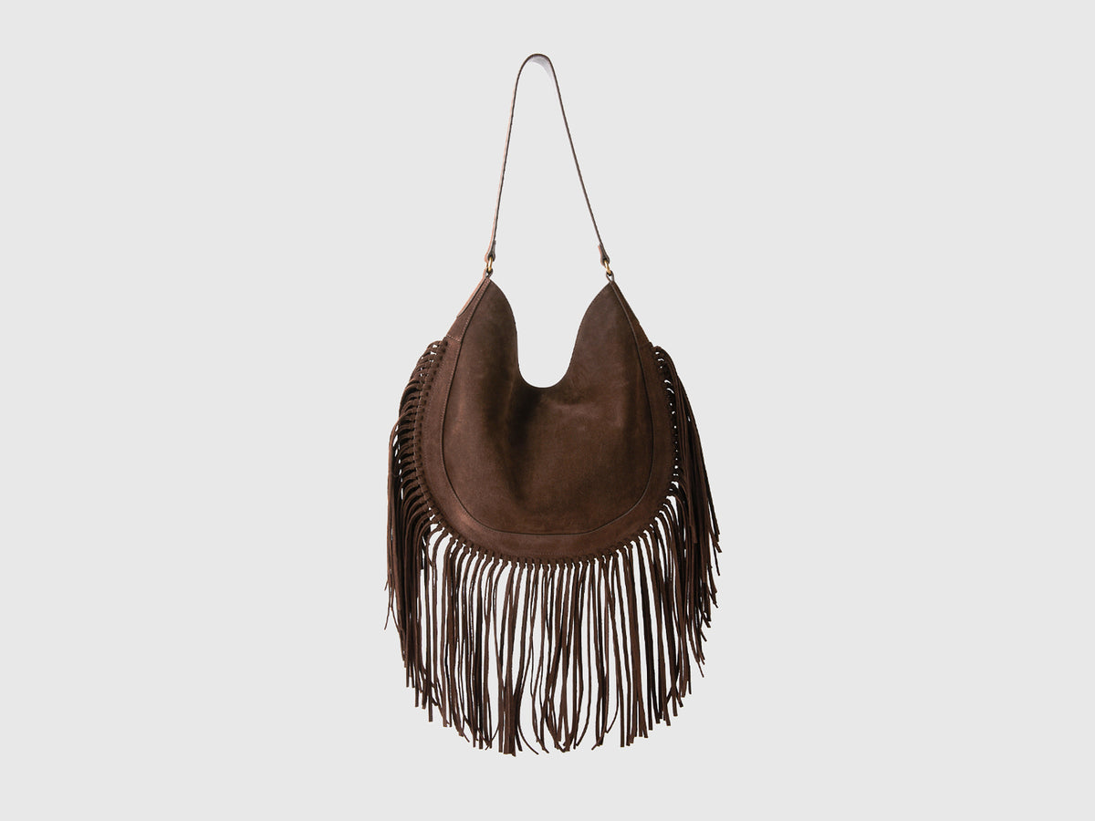 Bolsa de pele de camurça com franjas - ucb_image_BS