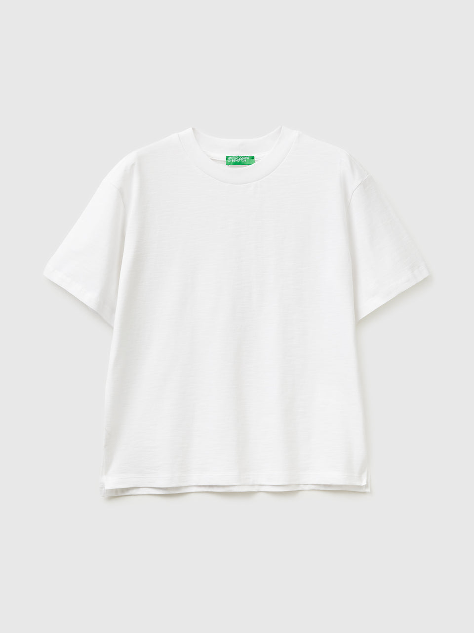 Crew neck t-shirt in lightweight cotton - ucb_image_FS