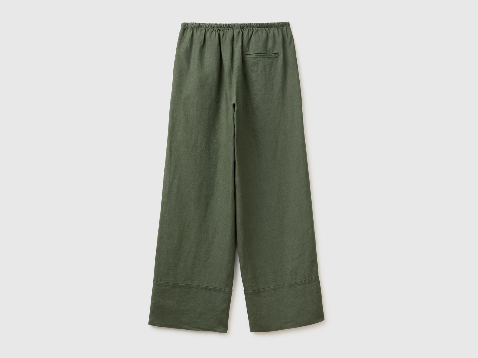 100% linen cuffed trousers - ucb_image_BS