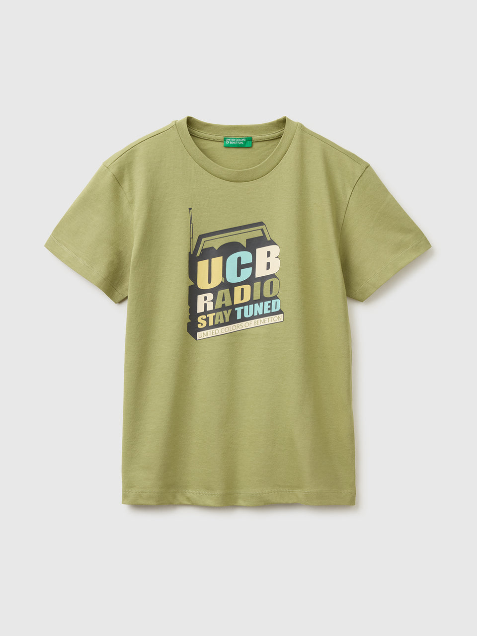 Organic cotton T-shirt with logo print - ucb_image_FS
