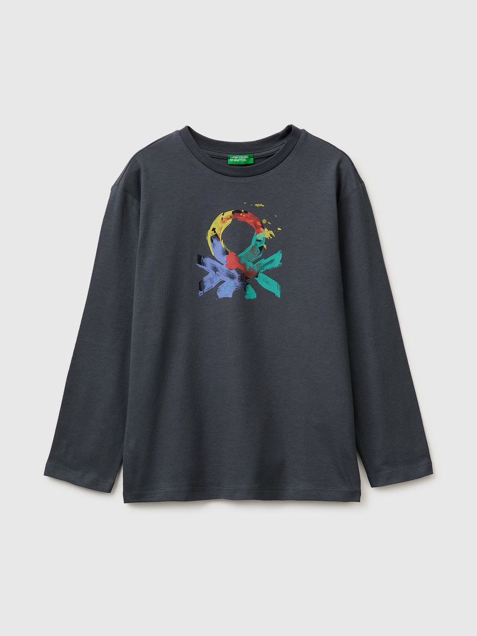 T-shirt in organic cotton with logo print - ucb_image_FS