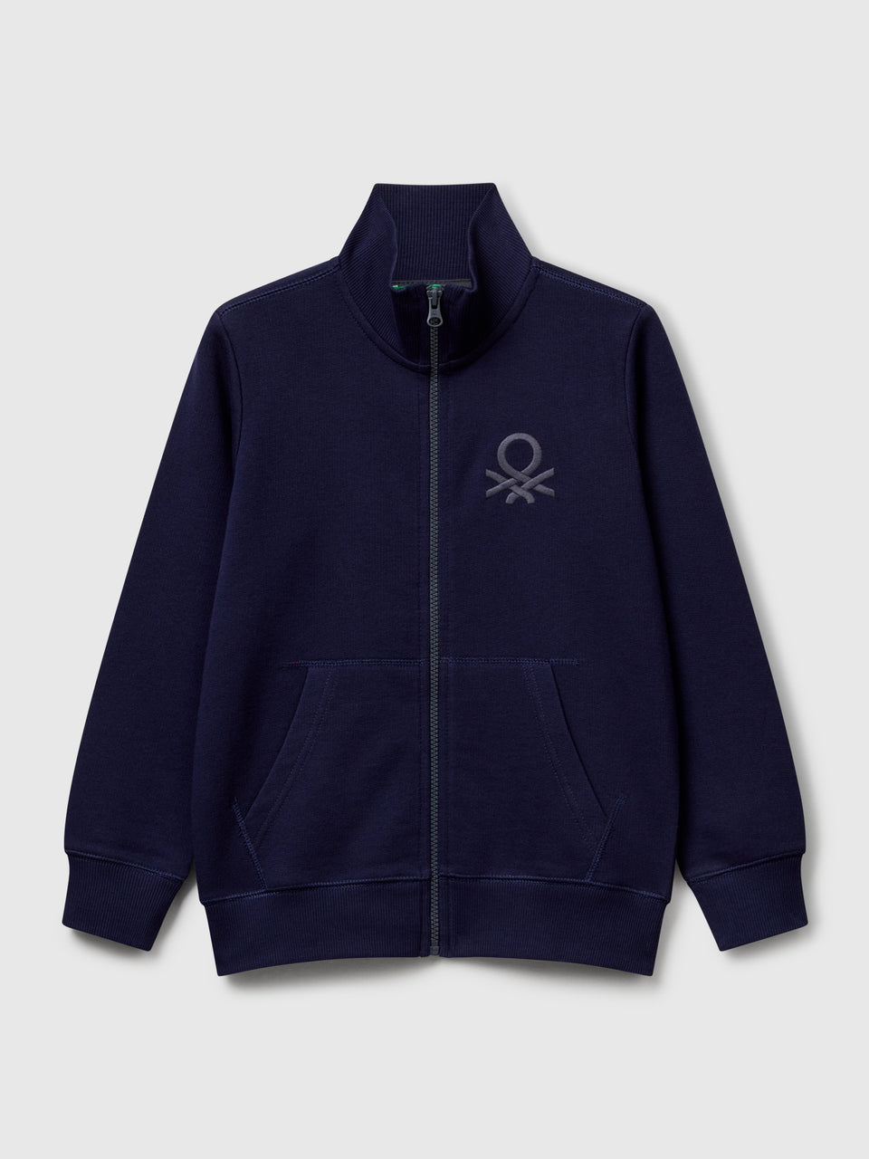 Pure cotton sweatshirt with zipper - ucb_image_FS