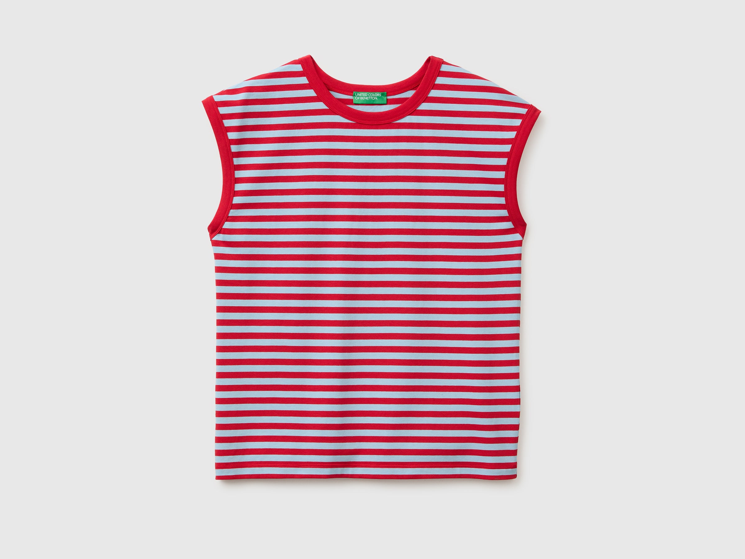 Striped sleeveless T-shirt - ucb_image_FS