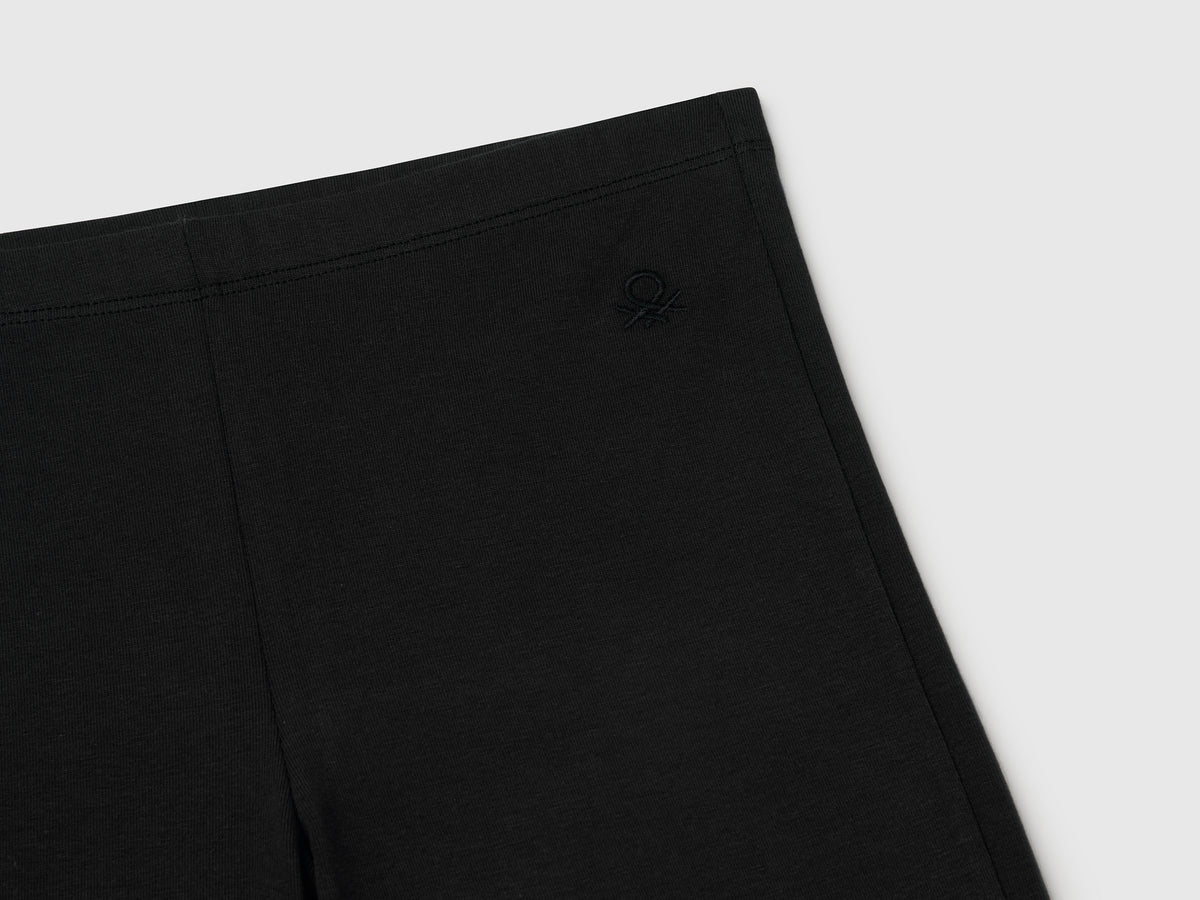 Leggings à boca-de-sino em algodão stretch - ucb_image_DS1