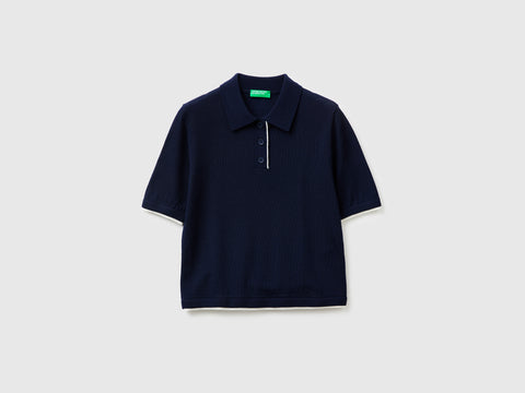 100% Merino wool polo shirt - ucb_image_FS