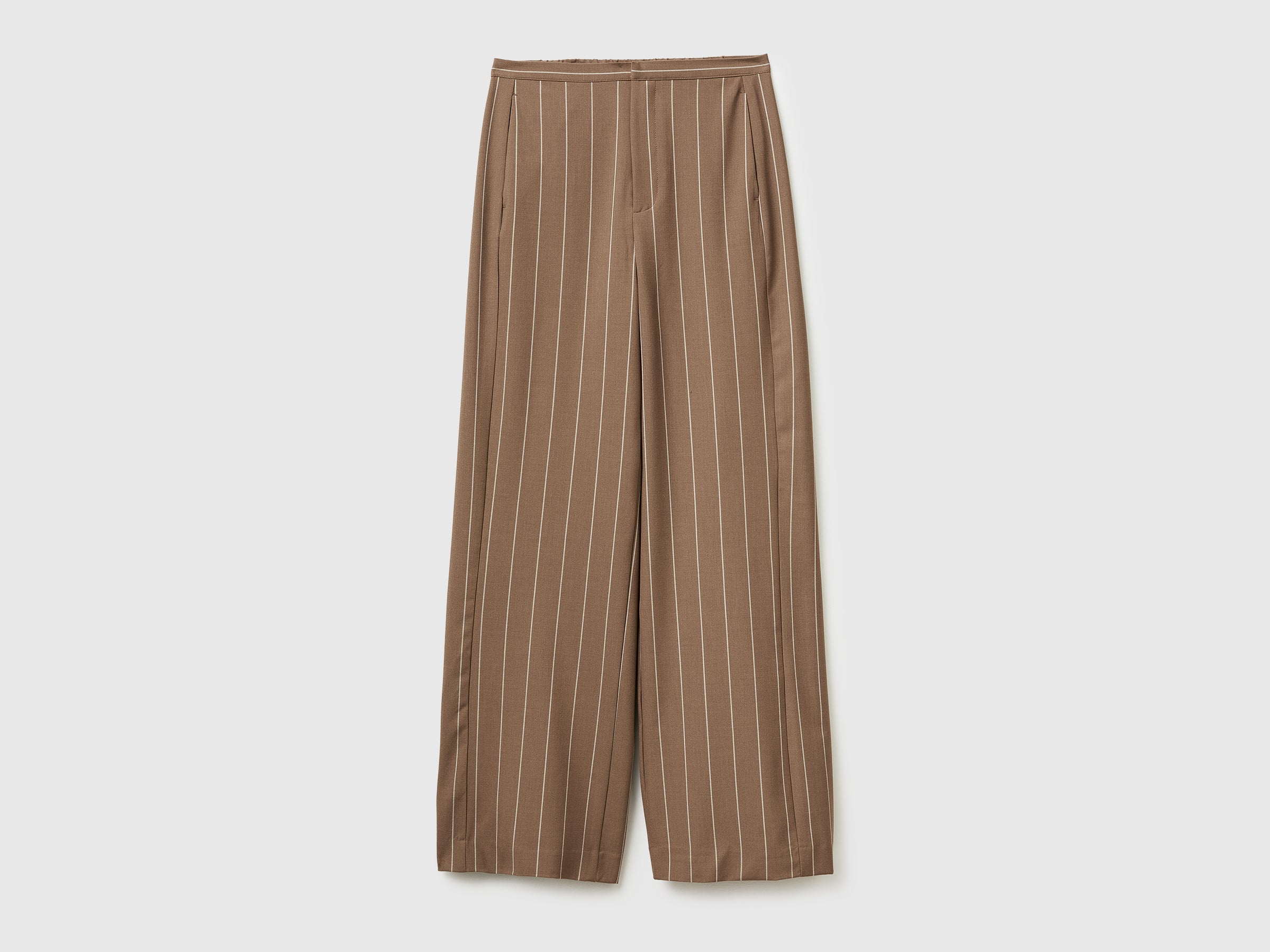 Wide-leg pinstriped trousers - ucb_image_FS