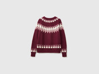 Camisola jacquard em mistura de lã - ucb_image_BS