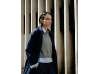 Midi duster coat with collar - ucb_image_F
